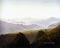 Mañana en las montañas Paisaje romántico Caspar David Friedrich